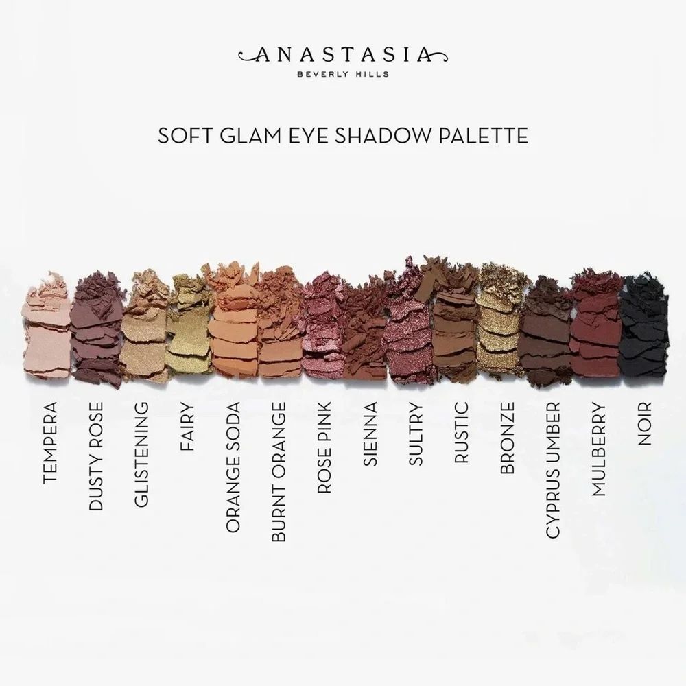 Anastasia Beverly Hills Soft Glam Eyeshadow Palette NEW NIB Authentic ABH